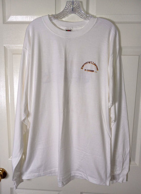 Vintage Ceres Tee Shirt Size XL White Graphic Print Double Sided Sesame Street