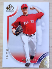 Jon Lester /299 💣 2009 SP Authentic - Gold - Red Sox