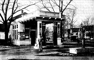 #ad Lincoln Oil Co Gas at its Best #20 Glimpse of Time Brandon OR Postcard $9.72