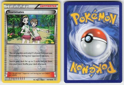 TEAMMATES 141/160 REVERSE HOLO UC PRIMAL CLASH POKEMON NM