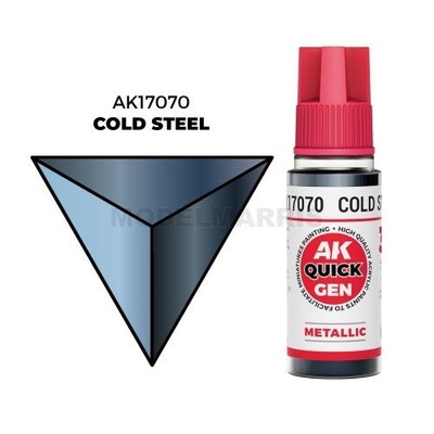 AK AK17070 Cold Steel 18ml - QUICK GEN