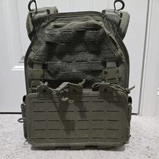 YAKEDA Tactical Vest for Men Military 1000D Nylon Quick Release Laser Cp