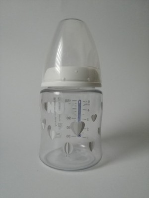 Kinderflasche 150 ml von NUK   dicht, ohne Sauger  