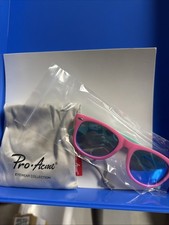 GIRLS' TODDLER SUNGLASSESS 802P 45-18-126 PINK / MINT MIRROR With Bag  Wipe