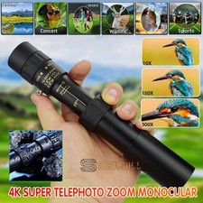 Waterproof 10-300X40mm Super Telephoto Zooming Monocular Binocular Telescope