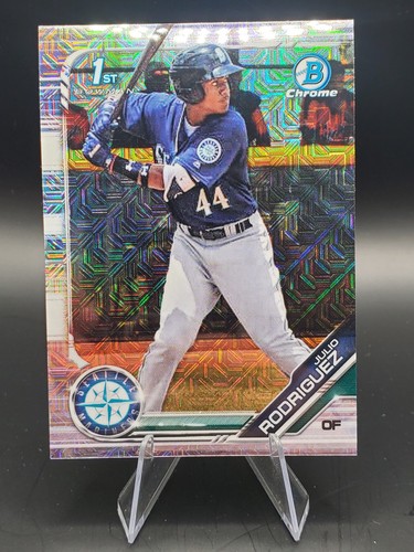 Julio Rodriguez [Refractor] #BCP-33 2019 Bowman Chrome Prospects card