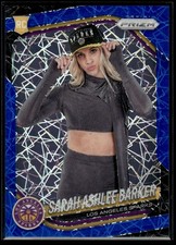 2025-26 Panini Prizm WNBA Blue Velocity Sarah Ashlee Barker Rookie #142