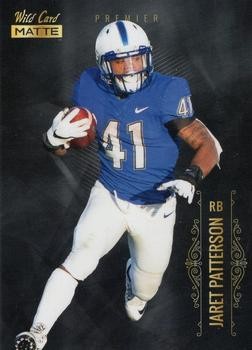 2021 Wild Card Matte White #MBC-68 Jaret Patterson Black