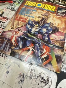 VTG Turbo Force Magazine Turbografx-CD January 1993 Vol. 3 TG-16 Dragon Slayer