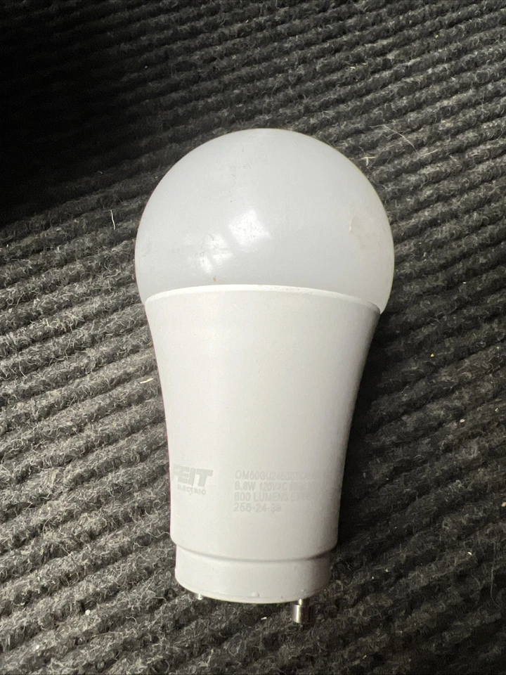 (4 PK) Feit Electric Enhance 60-Watt Equiv Bright White LED Bulb GU24 Base - Image 2 of 4