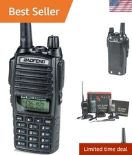 BTECH UV-82HP High Power Two-Way Radio with VOX & Battery Saver Mode - Compact
