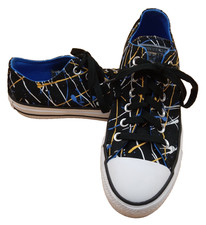 Converse All Star Archive Paint Splatter Chuck Taylor Shoes Mens 5 Womens 7