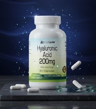 Paklabs Hyaluronic Acid 500mg 60 Capsules   N...