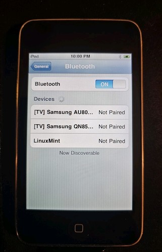 Apple iPod touch 2nd Generation Black (32GB) A1288 Bluetooth Tested Works Wifi - Picture 5 of 5