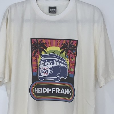 NWOT Stussy Heidi & Frank California Love Drop Short Sleeve T