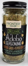 (1) Adobo Seasoning Frontier Herb Organic  2.86oz Each New Spice Rack