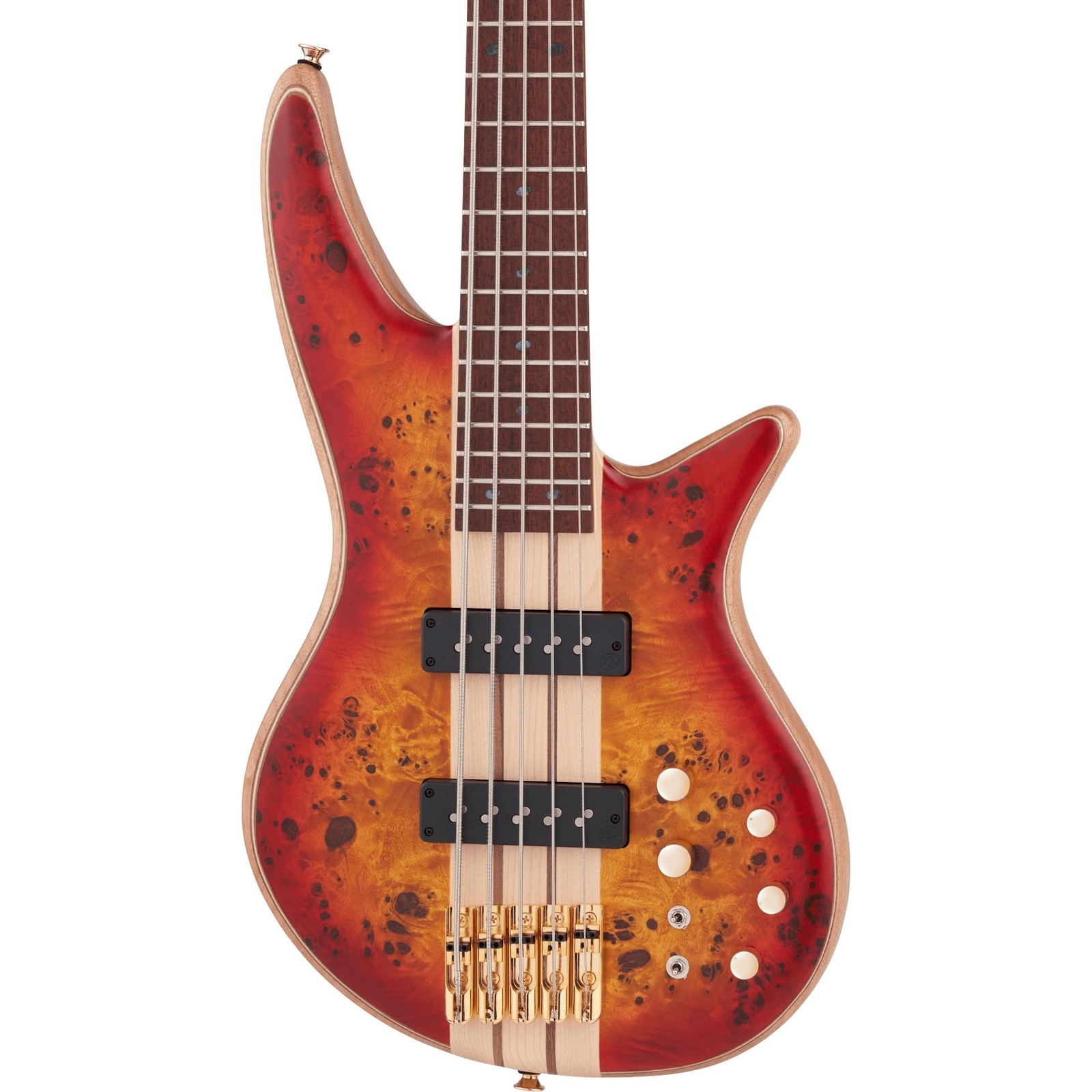 Бас-гитара Jackson Pro Series Spectra Bass SBP V - Прозрачный вишневый взрыв 156390₽