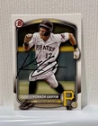 Konnor Griffin 2025 Bowman Paper Signed Card IP  Autographed Pirates MLB