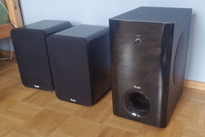 Teufel Subwoofer CC 202 SW + UL 20 Mk2 Boxen + Bluetooth-Adapter – Top Zustand