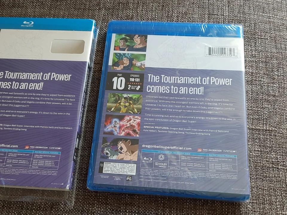 DRAGON BALL SUPER Part Season 10 Blu-Ray USA w/ Slipcover Anime Dragonball - Bild 4 von 4