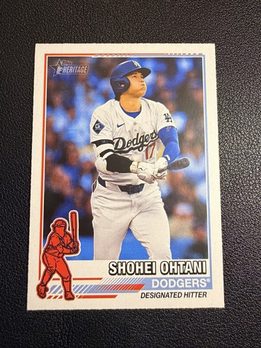 Topps 2025 Heritage 1976 Redefined Shohei Ohtani Los Angeles Dodgers #76R-16