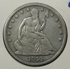 1844-O 50c Seated Liberty Half Dollar ** RE2759