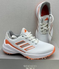 Women's Adidas ZG23 US 7 Golf Shoes Lightstrike Waterproof White/Coral