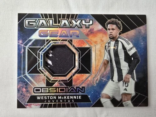 Panini Obsidian Galaxy Gear Weston McKennie of Juventus 50/125 Pack Fresh Mint
