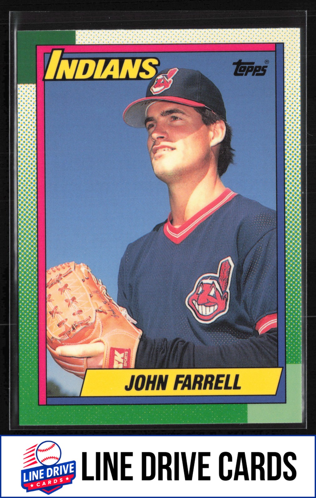 1990 Topps #32 John Farrell Collector's Edition (Tiffany) Cleveland Indians