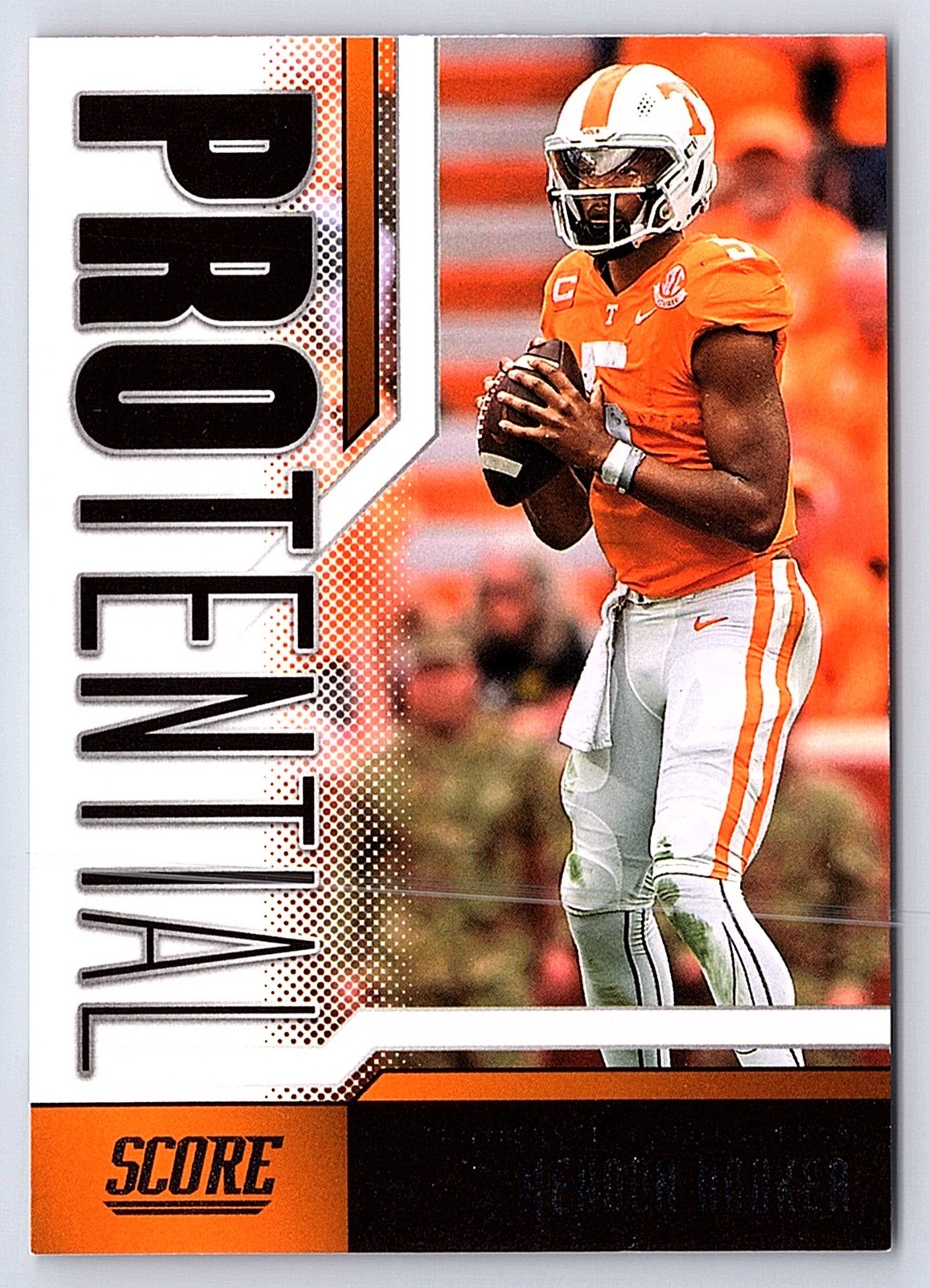 2023 Score - Protential Hendon Hooker #5 (RC) Tennessee Volunteers