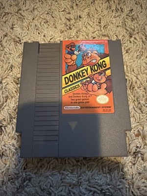 Donkey Kong Classics   GAME ONLY - NINTENDO NES FAST SHIPPING!  612a