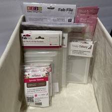 Totally Tiffany Scraprack Lot of 20 Pieces Dividers Organizers File Pockets Etc