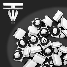 30pcs Rocker Panel Moulding Clips Nylon Panel Compatible With Gm Chevrolt 30pcs Rocker Panel Moulding Clips Nylon Panel Compatible With Gm Chevrolt