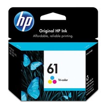 Cartucho de tinta original HP 61 inyección de tinta - 150 páginas - cian, magenta, amarillo