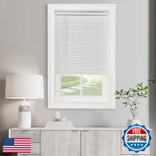 Achim GII Morningstar Cordless Light Filtering 1" Mini Blind 46x72 Pearl White