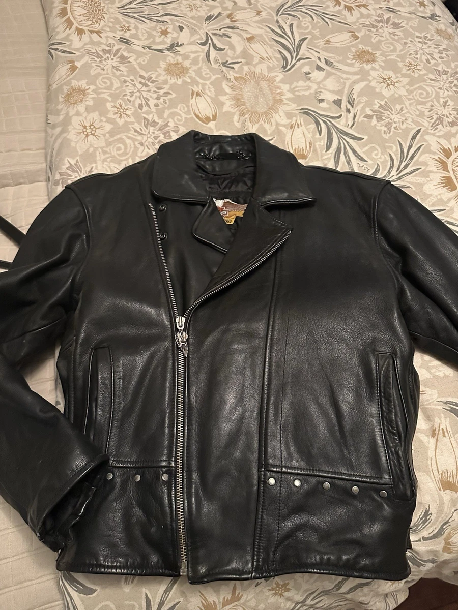 Preços baixos em Harley Davidson Jaqueta de Couro em Relevo | eBay