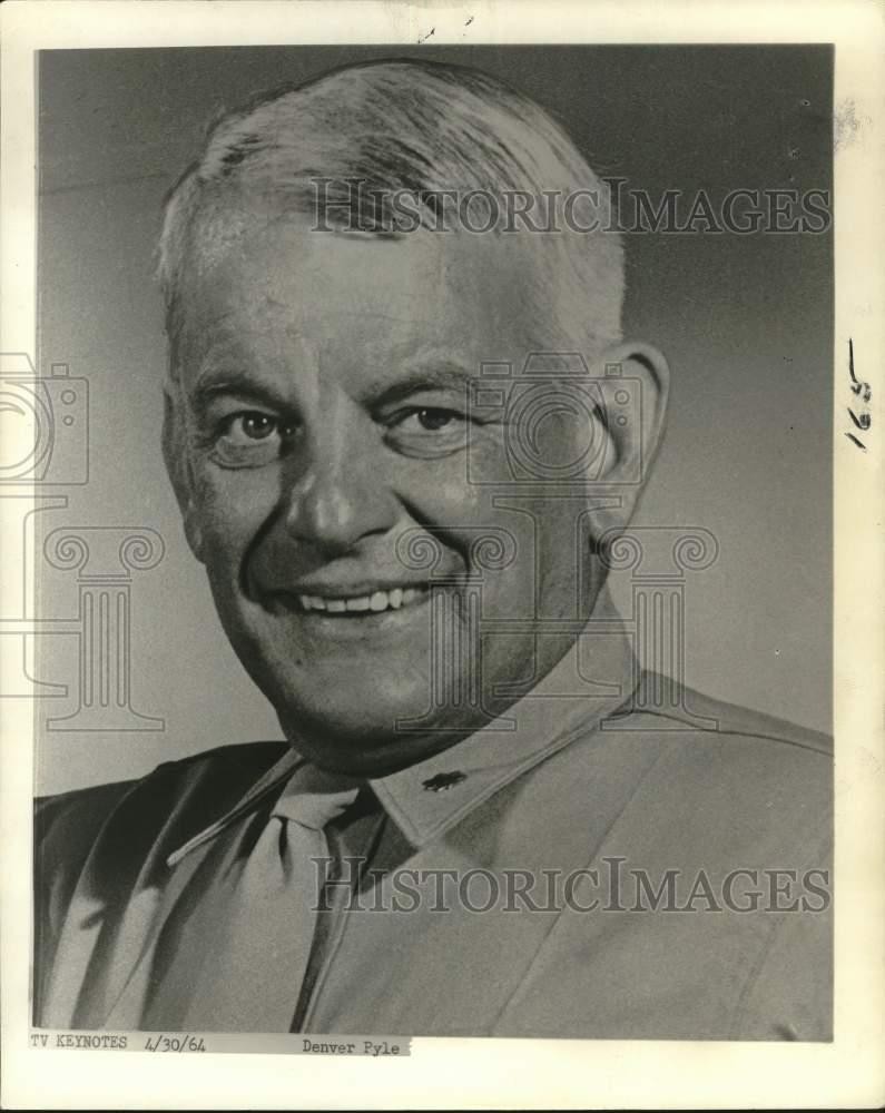 1968 Press Photo Actor Denver Pyle plays roles in Hollywood films - lrx73012