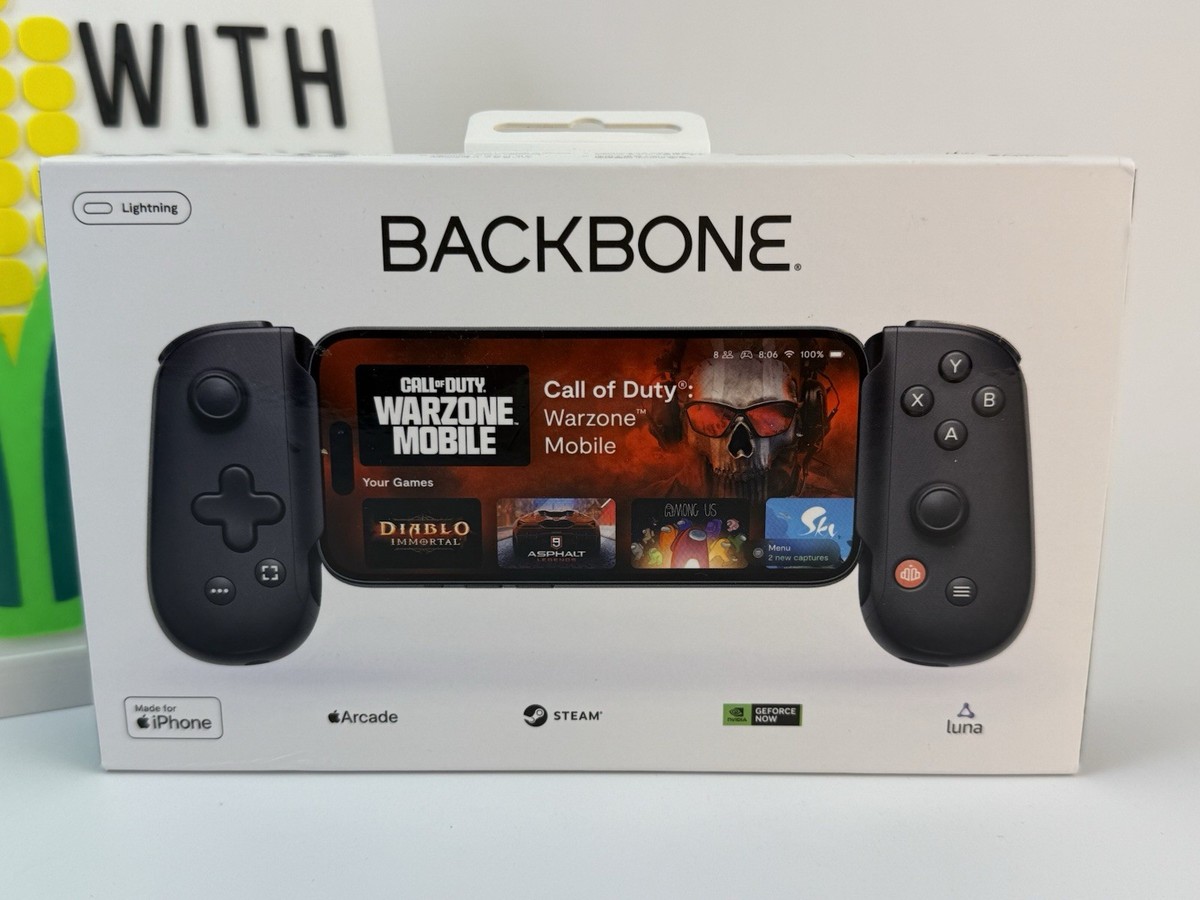 Backbone 第2世代 Lightning BB-02-P-BR Backbone One (Lightning) Mobile Gaming Controller for iPhone