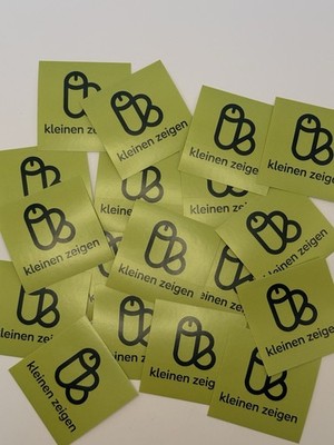 Kleinen Zeigen Aufkleber 100 Stück
