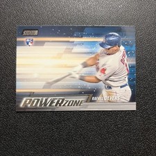 2018 Topps Stadium Club Power Zone Rafael Devers Rookie Red Sox