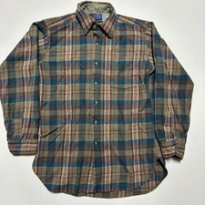 Pendleton Wool Check Shirt 1950s-1960s - M