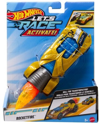 Hot Wheels Let's Race Activate! Rocketfire Vehicle