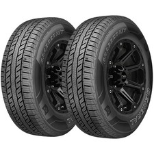 Qty 2 24570r16 General Grabber Ht 107t Sl White Letter Tires