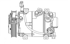 Klimaanlagen – Kompressor R 1234yf PAG 46 YF ACP 629 000P MAHLE für KIA HYUNDAI