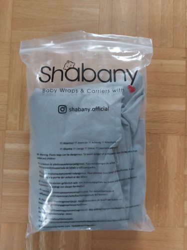 Shabany- Ring Sling Tragetuch - 100% Bio Baumwolle