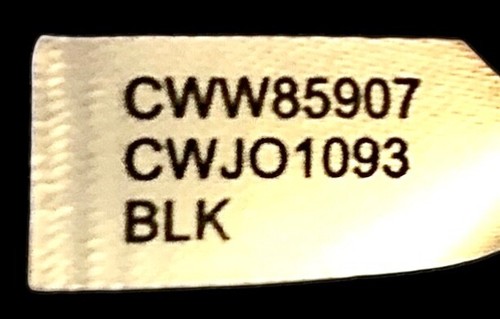 Calvin Klein Damen Größe 8 schwarz Wollmischung doppelter Verschluss gefütterter Mantel Logo - Bild 11 von 11
