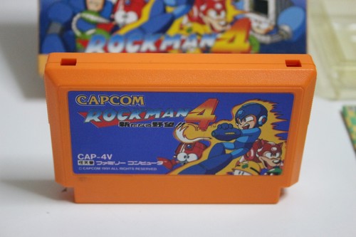 Rockman 4 Megaman Nintendo Famicom NES (Capcom, 1991) Boxed with Manual / Japan - Picture 13 of 19