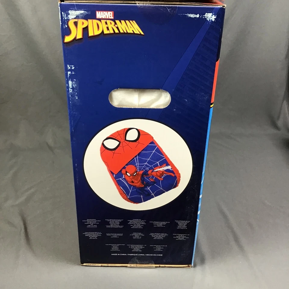 Tumbona de piso y alfombrilla para siestas Spiderman para niños de gran tamaño - Silla con almohada de espuma viscoelástica Foto 4 de 4