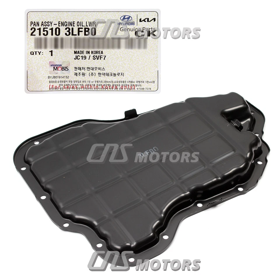 ⭐GENUINE⭐ Lower Oil Pan for 19-24 Palisade Cadenza Sorento Telluride 215103LFB0 Foto 4 de 4