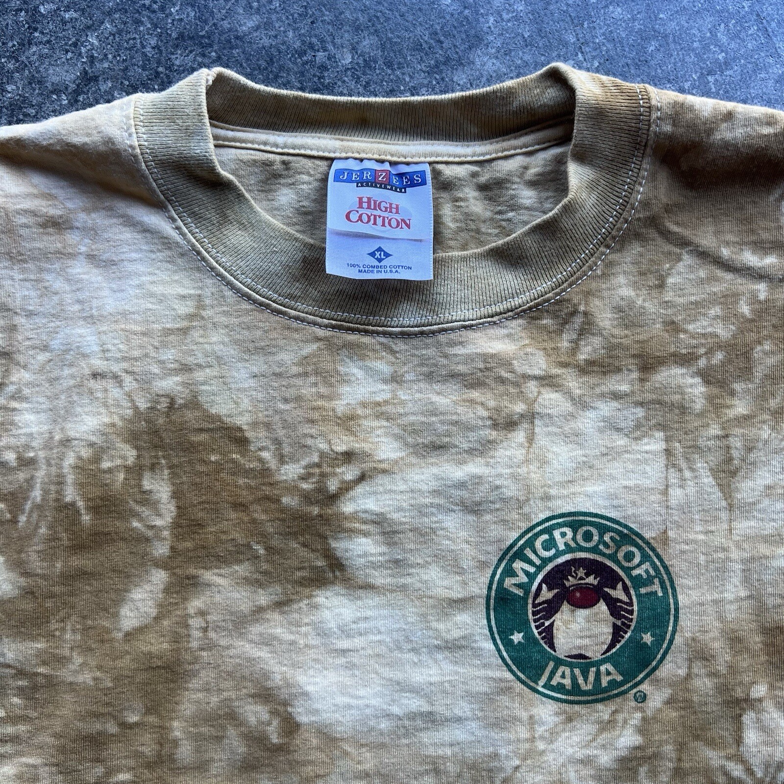 Vintage 90s Microsoft Java Starbucks Graphic Prom… - image 5